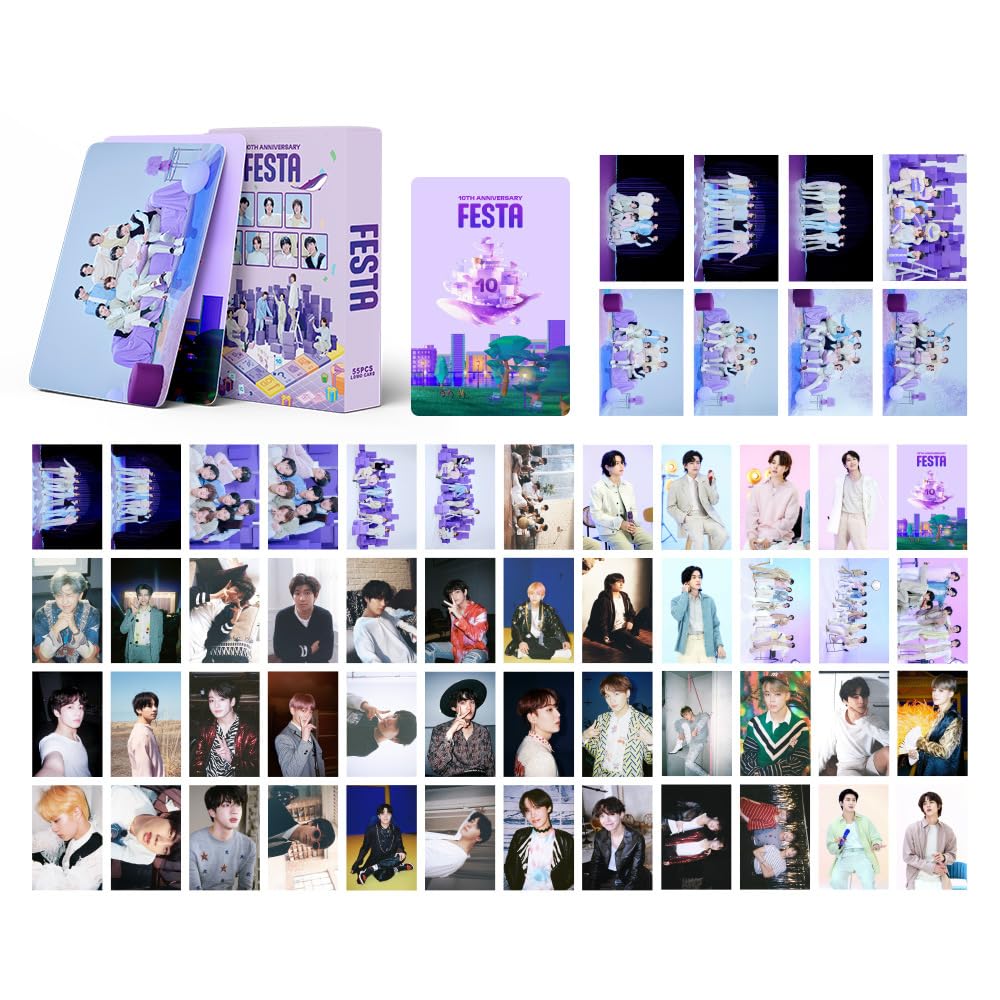 4Pack/216PCS BTS Lomo Cards BangTan Boys Photocards Postcards Map